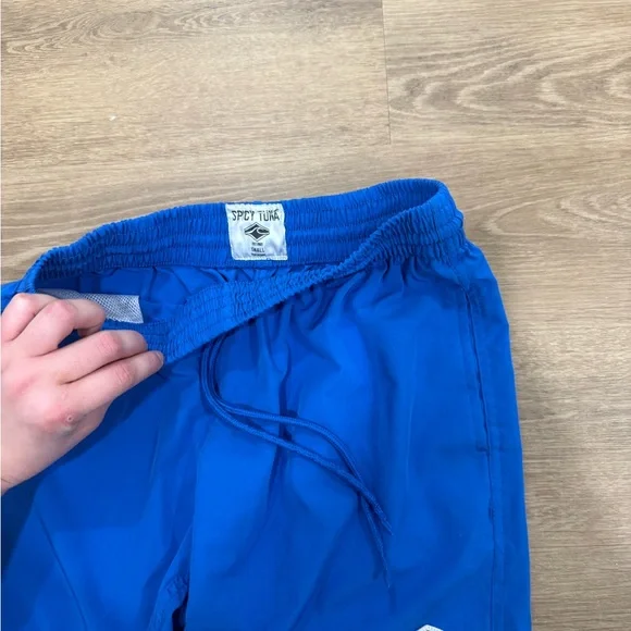 SPICY TUNA Men's Blue Shorts - Picture 5 of 9